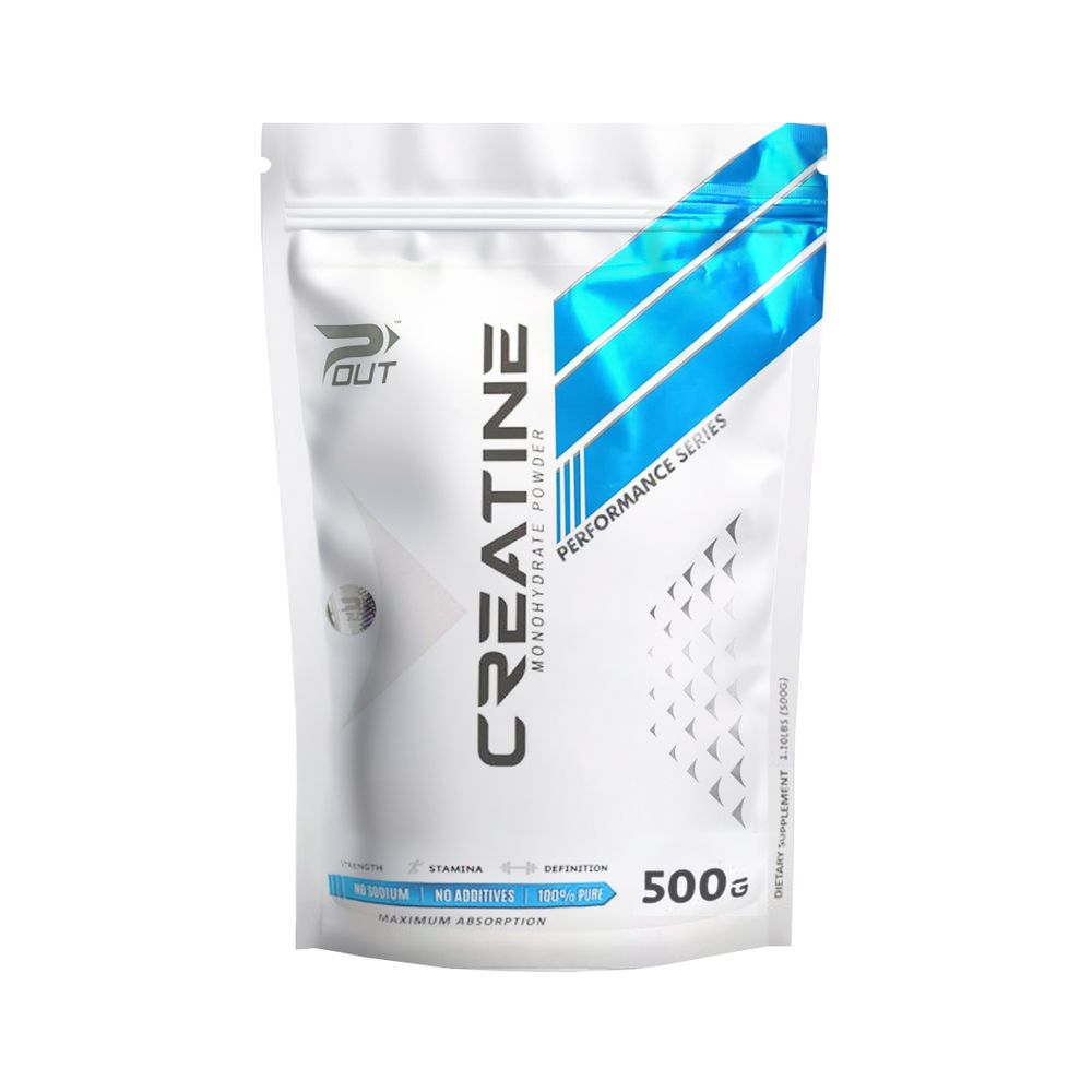 Creatine monohydrate powder 500gr - P-out