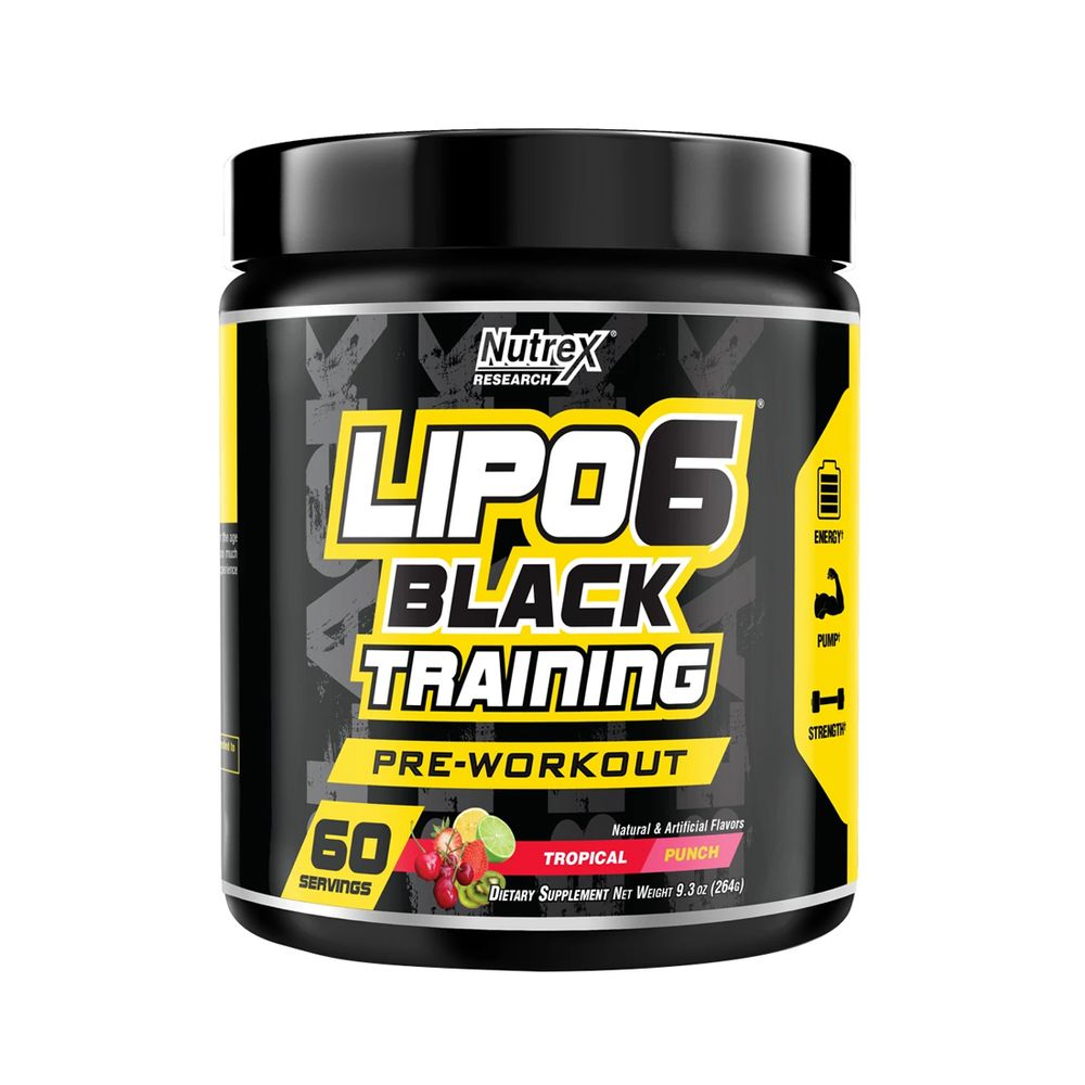 Lipo 6 Black Training 60 svs - Nutrex