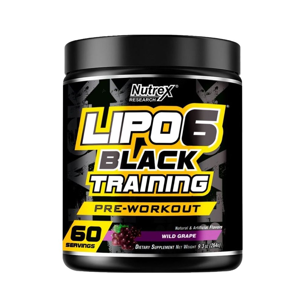 Lipo 6 Black Training 60 svs - Nutrex