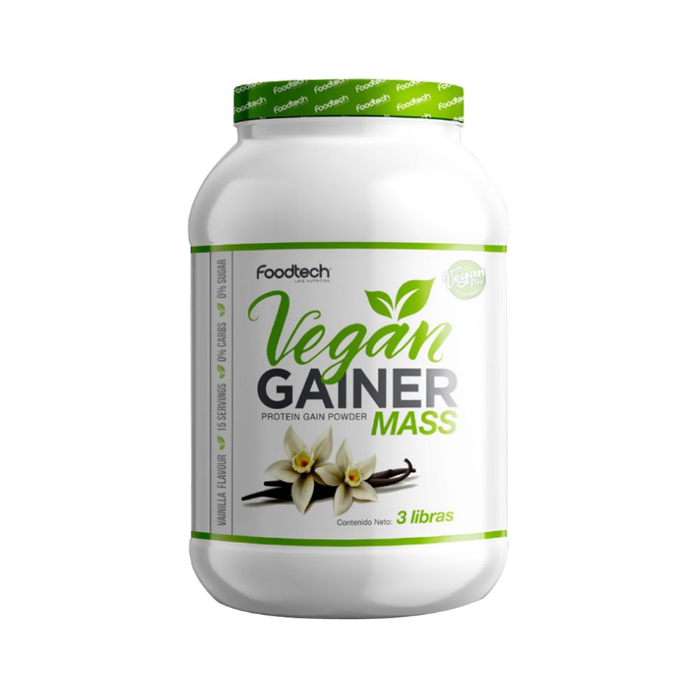 Vegan Gainer Mass 3lbs - Foodtech