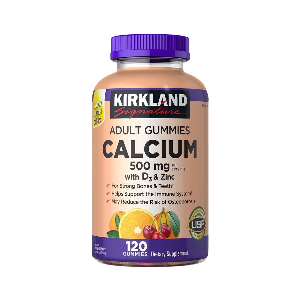 Adult Calcium Gummies 120 Unid - Kirkland