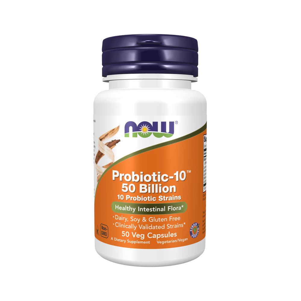 Probiotic-10 50 Billion 50 caps - Now Foods