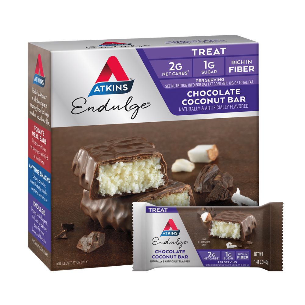 Caja Endulge Treat Bar 5 Unid - Atkins