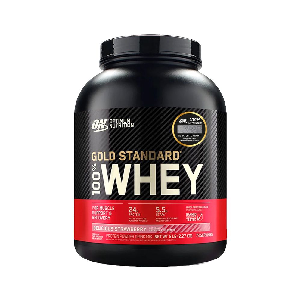100% Whey Gold Standard 5 lbs - Optimum Nutrition