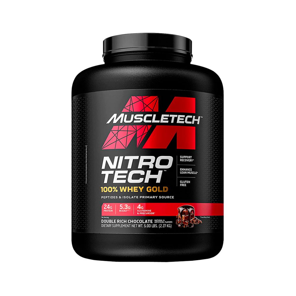 Nitro Tech 100% Whey Gold 5 lbs - Muscletech