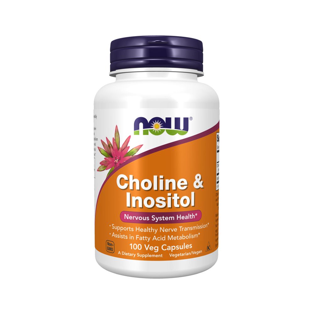 Choline & Inositol 100 caps - Now foods