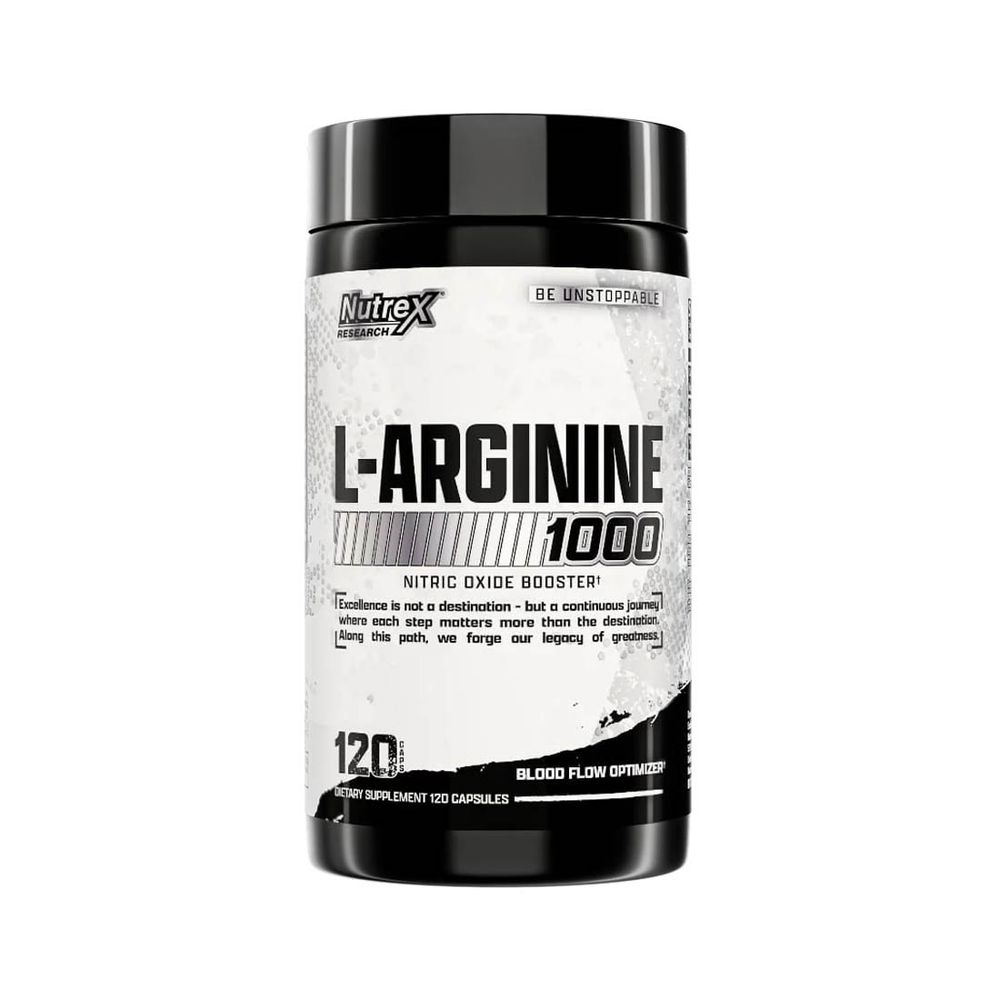 L-Arginine 1000 120 Caps - Nutrex