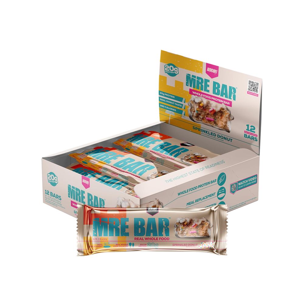 Caja MRE Protein Bar 12 Unid Sprinkled Donut - Redcon1