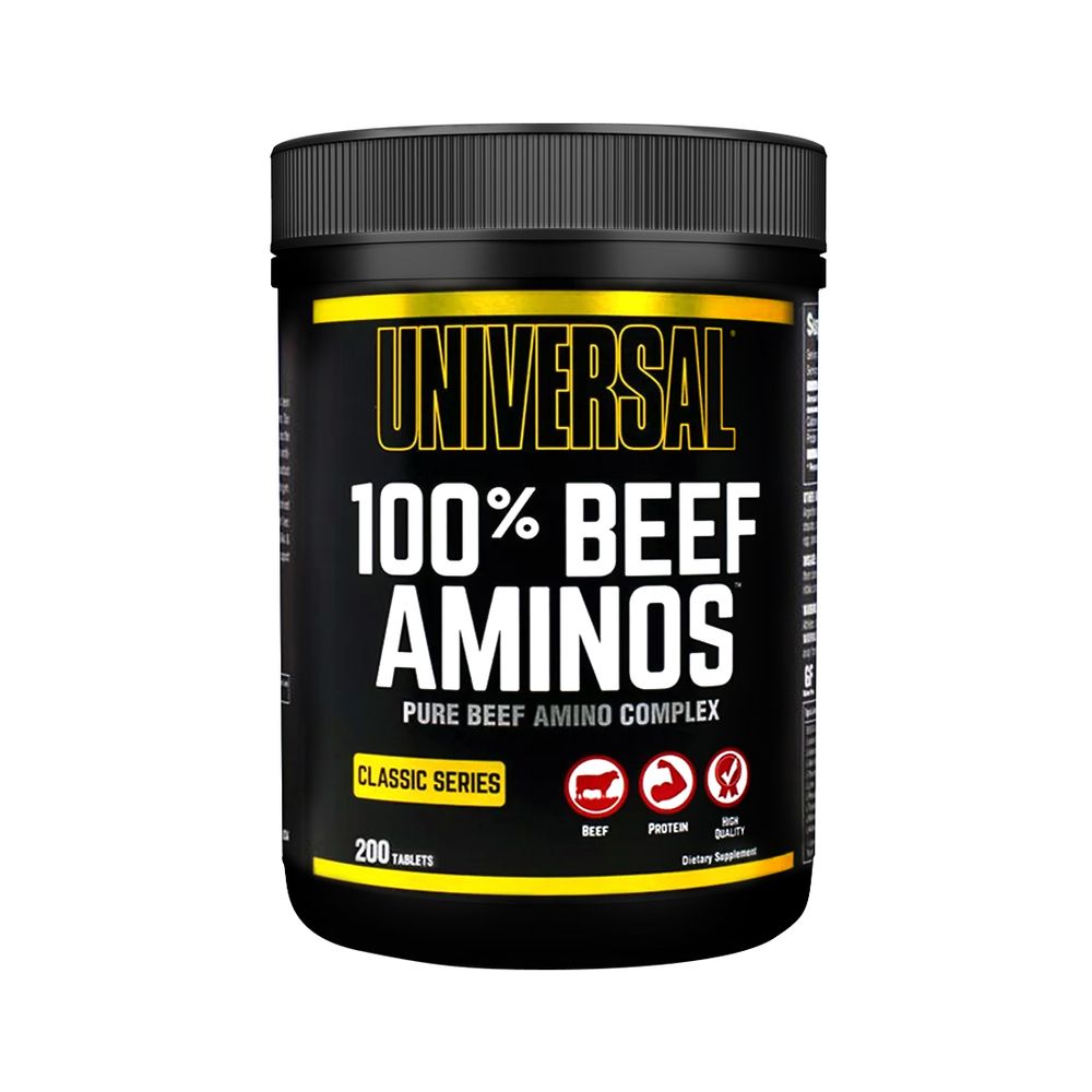 100% Beef Aminos 200 tabl - Universal